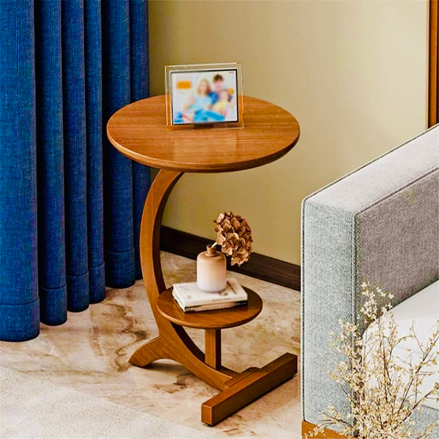 Stylish Wooden Coffee Table | Side Table for Living Room & Office