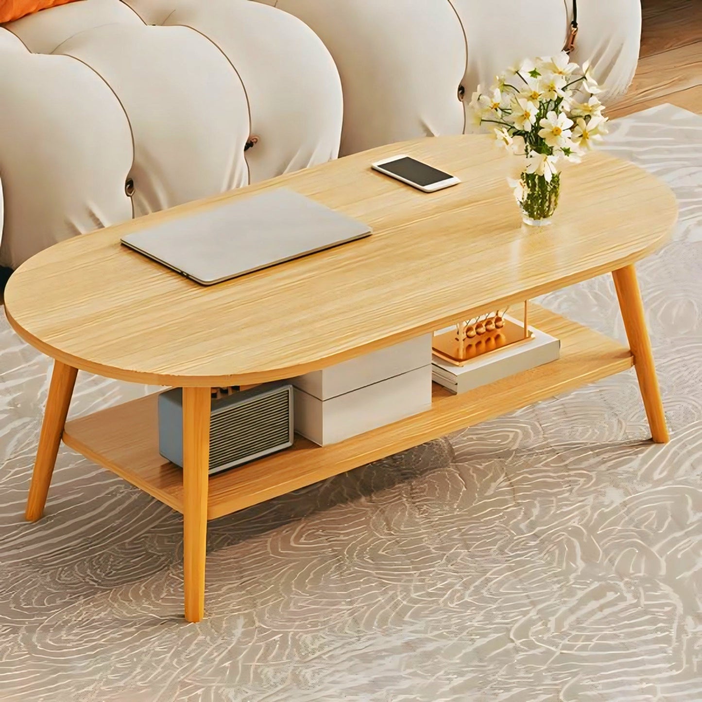 Exclusive Wooden Center Table | Premium Mahogany Coffee Table for Home & Office