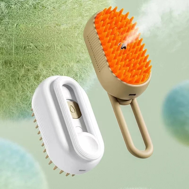 Best Pets Hair Cleaning Electric Steam Spray Brush In 2025