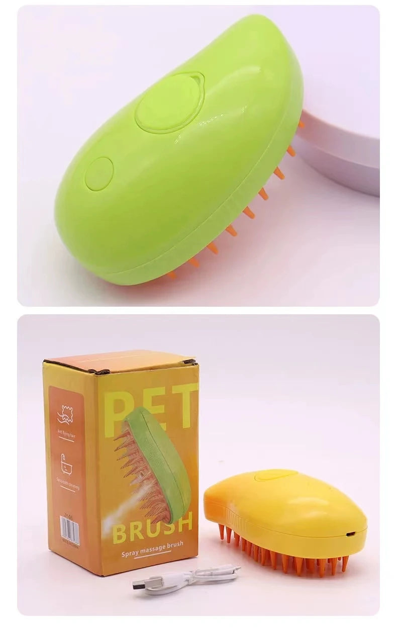 Best Pets Hair Cleaning Electric Steam Spray Brush In 2025