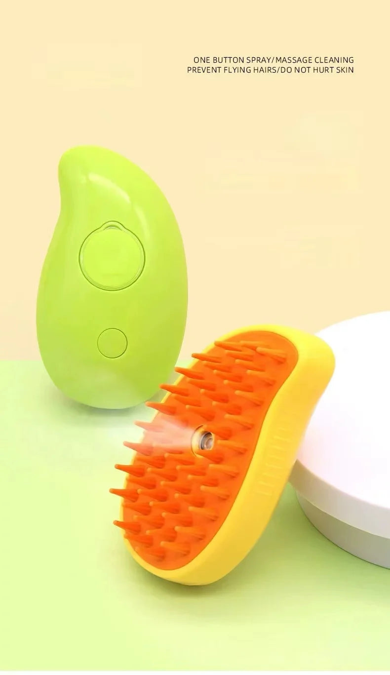 Best Pets Hair Cleaning Electric Steam Spray Brush In 2025