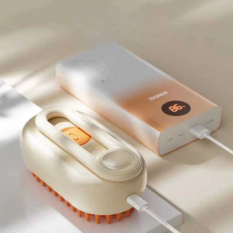 Best Pets Hair Cleaning Electric Steam Spray Brush In 2025