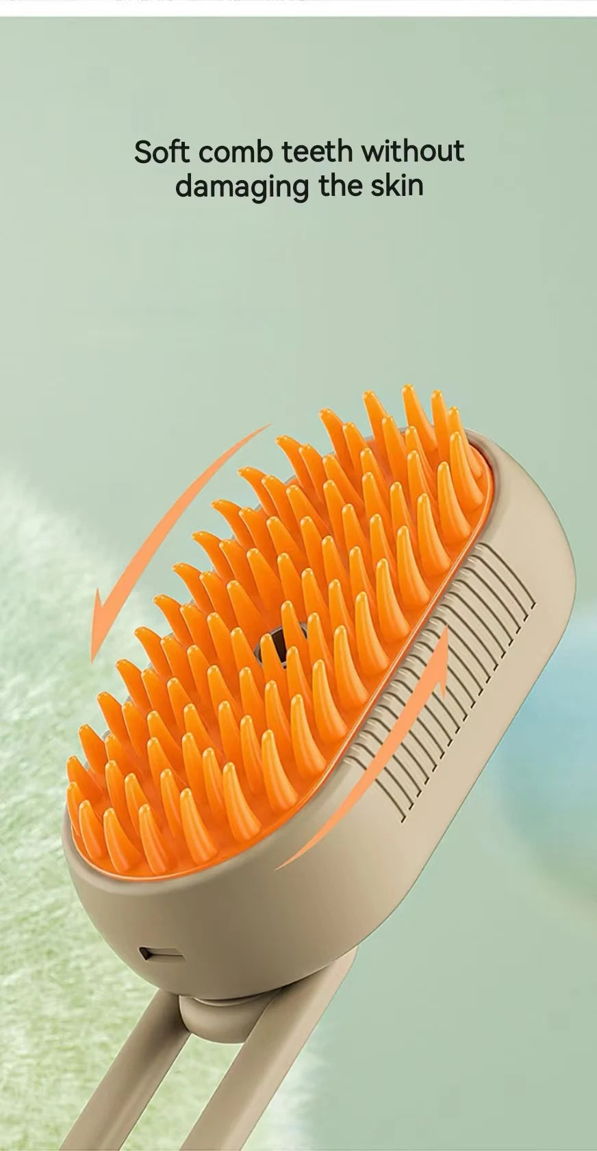 Best Pets Hair Cleaning Electric Steam Spray Brush In 2025