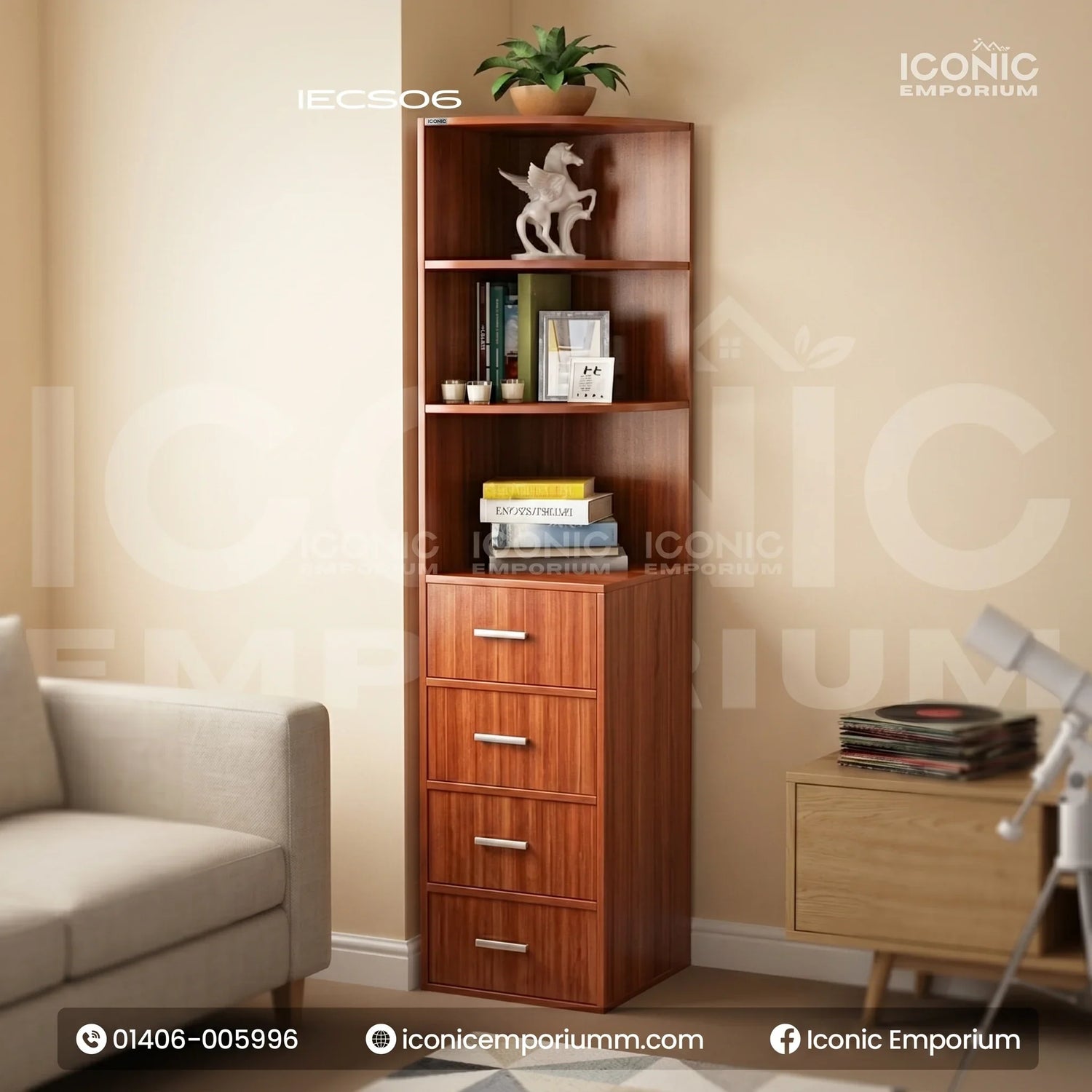 Corner Table/Shelf