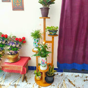 Wooden Flower Plant Stand for Living Room/ Office-IEFS09