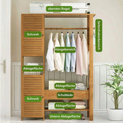 Minimalist Bedroom Closets Storage Organizer-IECSM17