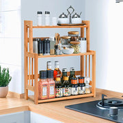 Excluvsive Wooden Kitchen Shelf / Wooden Kitchen Rack-IEKS03