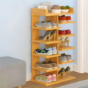 Shoe Rack | Wooden Double Row Shoe Rack-IESR10