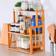 Excluvsive Wooden Kitchen Shelf / Wooden Kitchen Rack-IEKS03