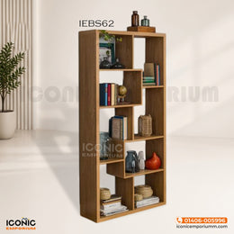Aesthetic Bookshelf for Home।  Smart &Elegant Storage-IEBS62