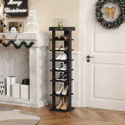 Modern Wooden Shoe Rack Organizer – Stylish & Space-Saving Footwear Storage-IESR11