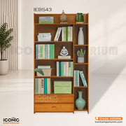 Exclusive wooden Bookshelf For Office/Home-IEBS43
