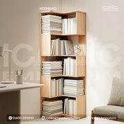 Stylish Corner Bookshelf-IEBS10