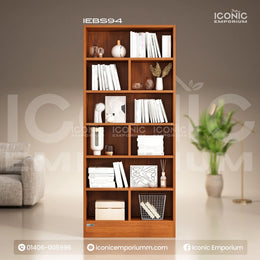 Modern 6 Row Book shelf For your Beautiful home\office-IEBS94