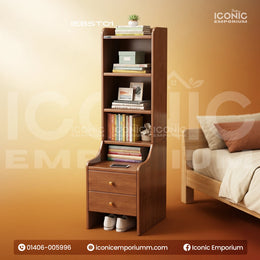 Wooden Stylish Bedside Table-IEBST01