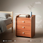 Modern Wooden Bedroom Furniture। Elegant and Stylish Bedside Table-IEBST14