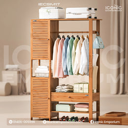 Minimalist Bedroom Closets Storage Organizer-IECSM17