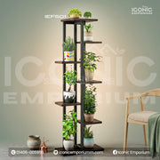 Wooden Flower Plant Stand for Living Room/ Office-IEFS01