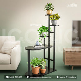 Exclusive Wooden Flower Plant Satnd-IEFS07