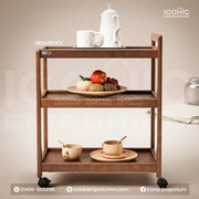 Tea Serving Trolley- Smart Serving Trolley-IEKS10