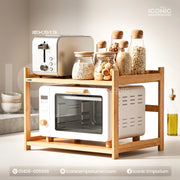 Wooden Mini Oven Rack- Smart Solution for Your Kitchen-IEKS13
