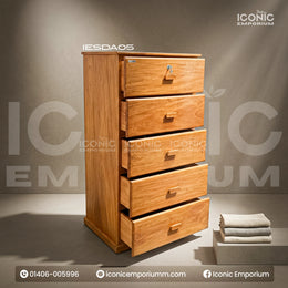 Wooden Wardrobe। Stylish & Durable Storage Solution for Modern Home-IESDA-05