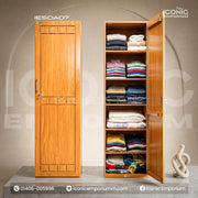 Wooden One Door Almira।Durable Craftsmanship- IESDA07