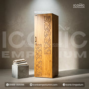 Wooden One door Almira।Durable Craftsmanship-IESDA08