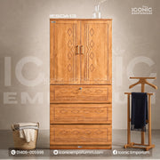 Wooden Double Door Almirah- IESDA13