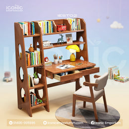 Stylish &Sturdy Study Table।। Wooden Reading Table For your kids-IEST02