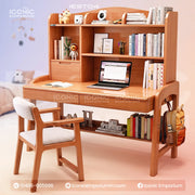 Exclusive Wooden Reading Table | Stylish Wooden Study Table--IEST04
