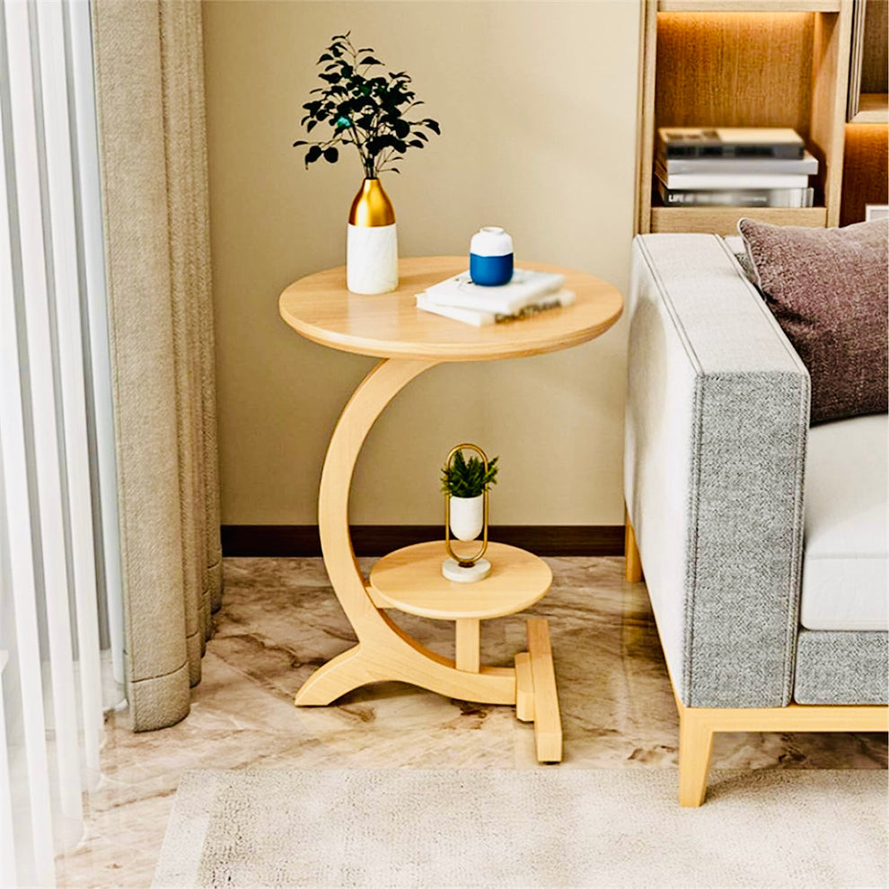 Stylish Wooden Coffee Table | Side Table for Living Room & Office