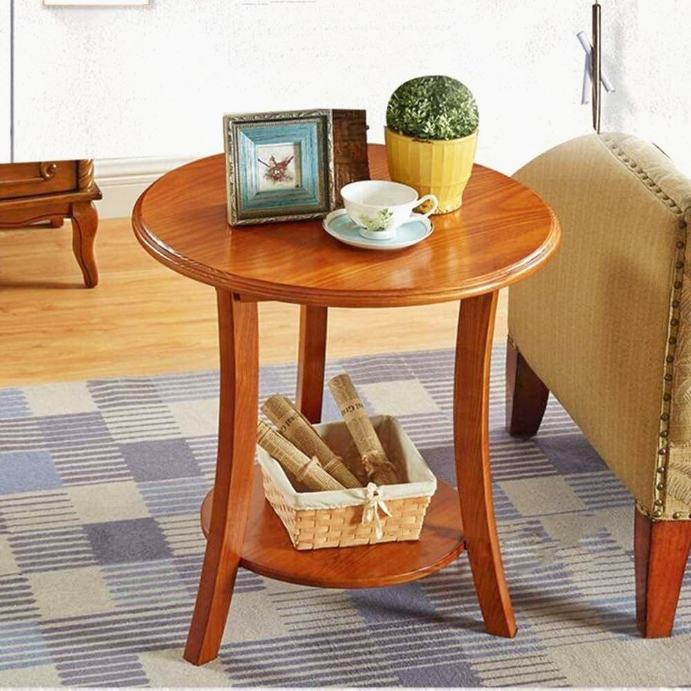 Compact Wooden Coffee Table | Side Table for Home & Workspace