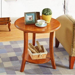 Compact Wooden Coffee Table | Side Table for Home & Workspace-IECT09