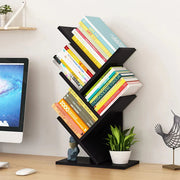 Wooden Tree Shaped Book Shelf For Office/Home-IEBS59