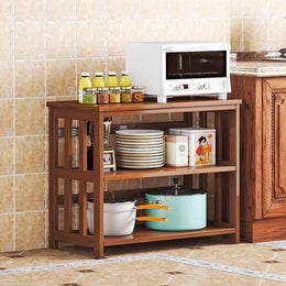 Wooden Mini Oven Rack For Your Beautiful Kitchen Storage-IEOR07