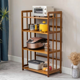 Mahogony Oven Rack Stand।Perfect Blend of Style & Utility-IEOR06