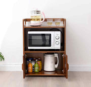 Smart Oven Holder।Sleek Wooden Rack for Modern Interiors-IEOR05