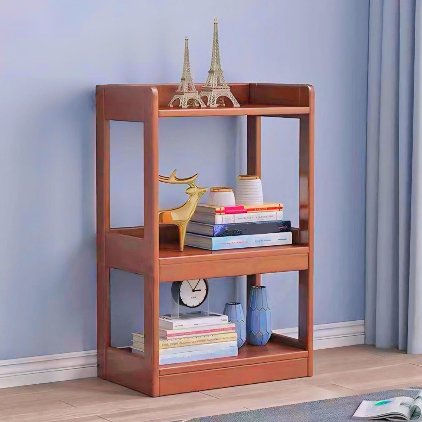 Exclusive wooden 3 Row Bookshelf For Office/Hom