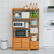 Wooden Multi Functional Oven Rack।Aesthetic &Functional Kitchen Piece-IEOR04