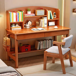 Elegant Mehgoni Study Table | Reading Table and Chair-IEST07