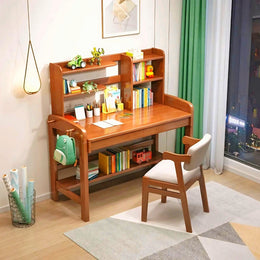 Luxury Wooden Study Table for Home- Iconic Emporium--IEST05