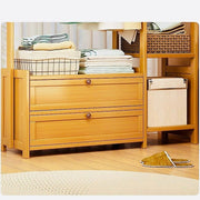 Luxury Wooden Cloth Organizer with Drawer-IECSM16
