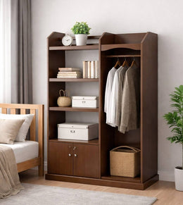Wooden Multi-Layer Alna With Shelves - IESDA-11