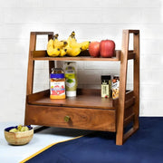 Modern Wooden Kitchen Rack- Premium Storage for Kitchen-IEKS07