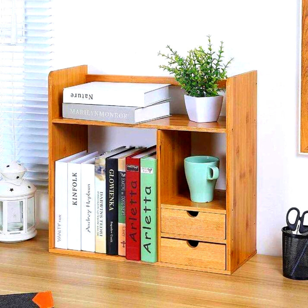 Mini Tabletop Bookshelf