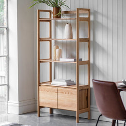 Wooden Multipurpose Bookshelf। Organize Books,Decor & More-IEBS61
