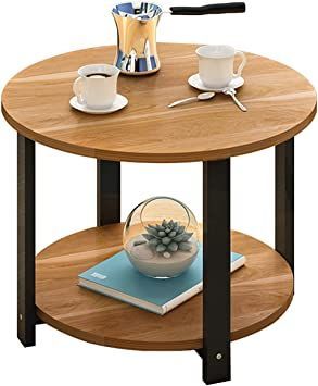 Wooden Round Coffee Table-IECT22