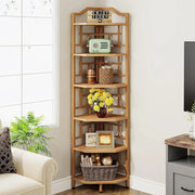 Compact Wooden Corner Shlef-Maximum Space With Style-IECS03