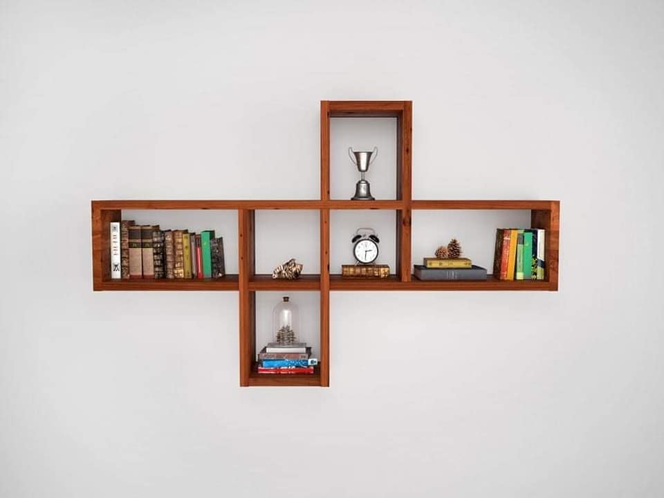 Wooden Wallshelf Organaizer।Perfect for Decor and Organisation-IEWS22
